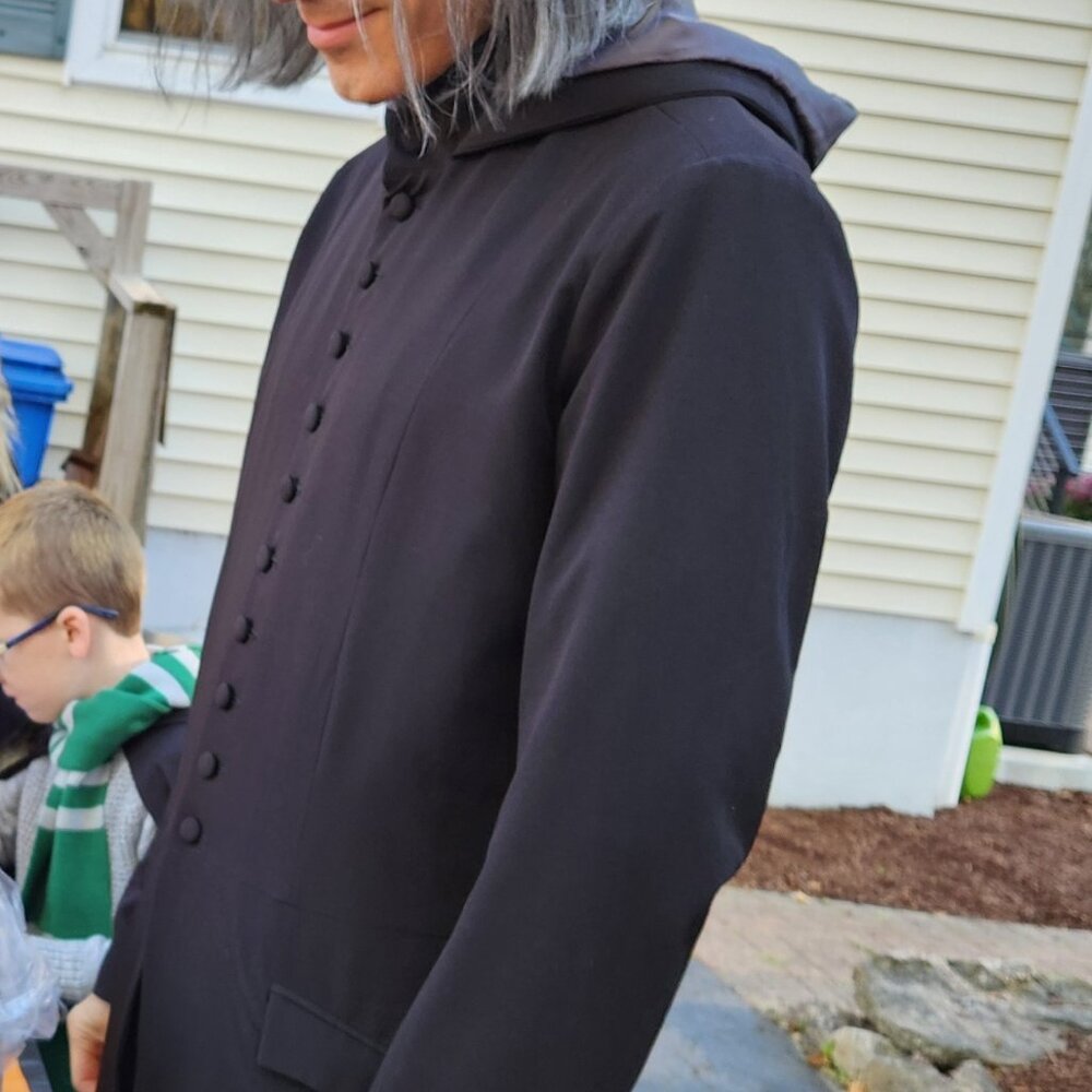 RARE Harry Potter Professor Snape Robe Coat Jacket  Hot Topic Size M